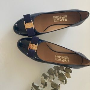 Salvatore Ferragamo shoe a little too big for me in the end.